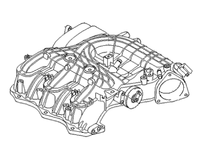 Hyundai 29210-3CAA0 Tank Assembly-Surge Air Intake