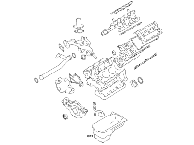 Kia 2091037A02 Gasket Set-Engine OVEAUL