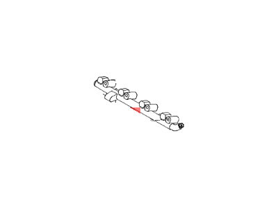 Kia 353402E510 Fuel Rail-Gdi