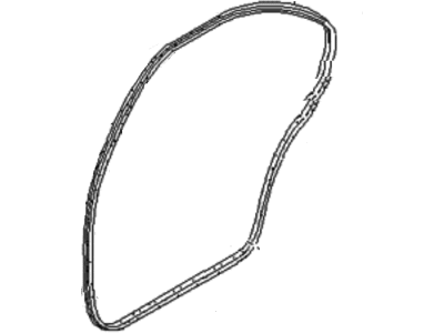 Kia 0K2A172760 Weatherstrip Assembly-Door, RH