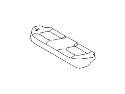 Kia 891012F001390 Cushion Assembly-Rear Seat