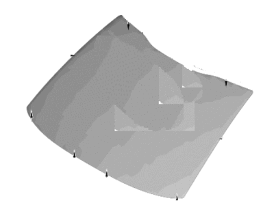 Kia 86110DW010 GLASS ASSY-WINDSHIEL