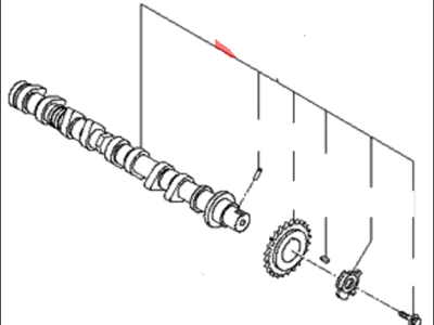 Hyundai 24100-26750 Camshaft Assembly-Intake