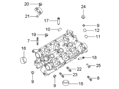 Kia 2210037206 Head Assembly-Cylinder