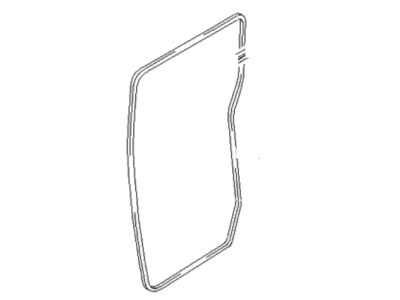 Kia 0K53A72760 Weatherstrip Assembly-Door, RH