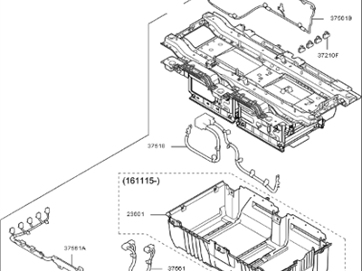 Kia 37510E6000 Pack Assembly-Battery