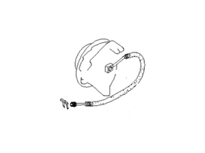 Kia 0K01143810C Rear Flexible Hose, Right