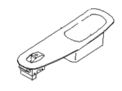 Kia 0K30C66370A Rear Power Window Sub Switch Assembly Left