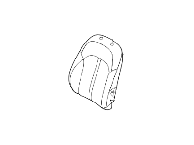 Kia 88370D4060HE4 COVERING ASSY-FR BAC