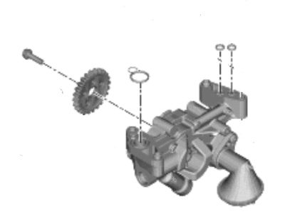 Kia 213102M800 Pump Assembly-Oil