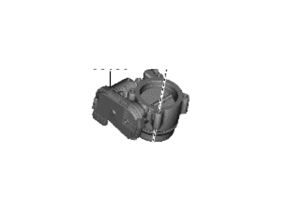 Kia 351002T000 Body Assembly-Throttle