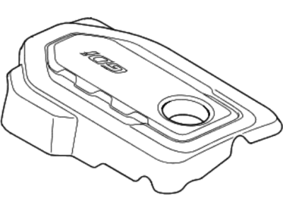 Kia 292402GGA0 Engine Cover Assembly