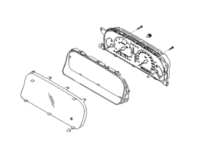 Kia 940013F450 Cluster Assembly-Instrument