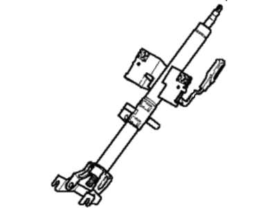 Kia 0K2AA32100C Shaft-Energy Absorb
