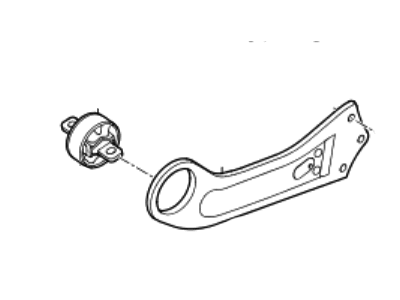 Kia 55280D3100 Arm Assembly-Rear Trailing