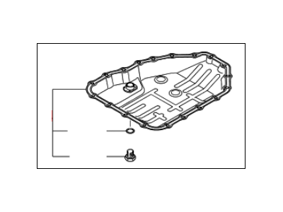 Kia 4528023001 Pan Assembly-Automatic Transaxle Oil