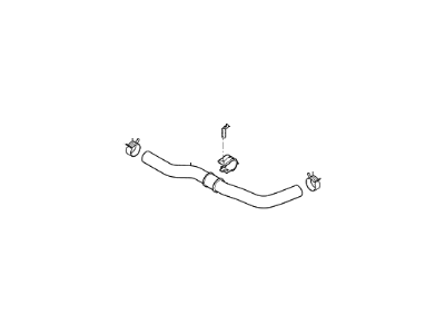 Kia 25414F6100 Hose Assembly-Radiator, Upper