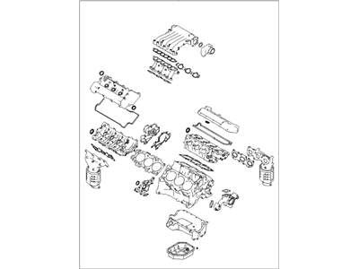 Kia KSH7110270 Gasket Kit-Engine OVEAUL