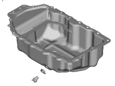 Kia 215102S101 PAN ASSY-ENGINE OIL