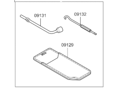 Kia 0913026500 Tool Set