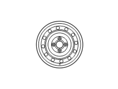 Kia 529101W900 Wheel Assembly-Temporary