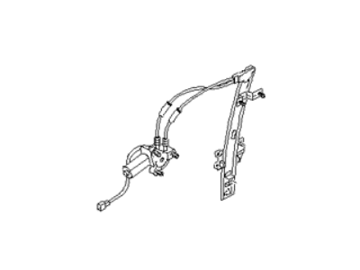 Kia 0K01972560 REGULATER Assembly-Power, RHR