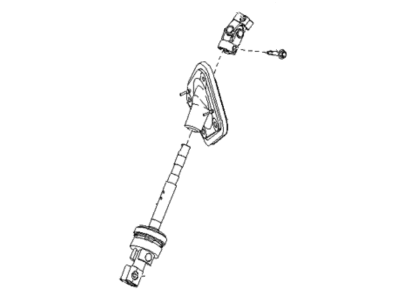 Kia 0K52Y32090 Shaft Assembly-INTERMED