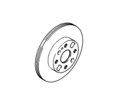 Kia KDX7433251 Plate-Disc, Front