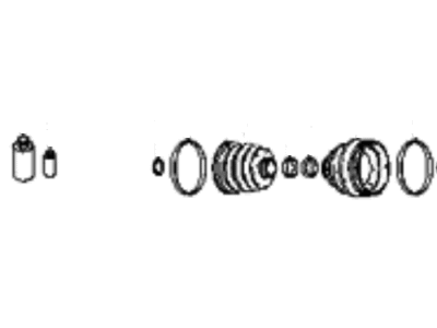 Kia 0K2NA2253X Boot Set