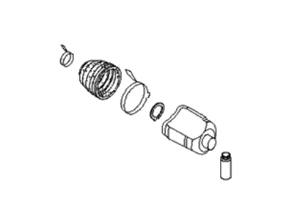 Kia 0K01222620 Joint Set Inner, LH