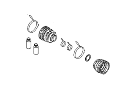 Kia 0K0122253XA Boot Set