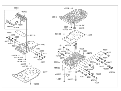 Kia 4621023000 Body Assembly-Automatic TRANSAXLE Valve