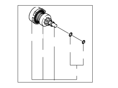 Hyundai 36140-25011 Clutch Set