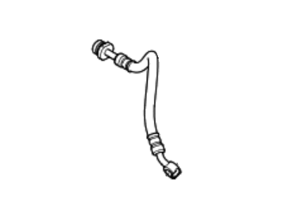 Kia 587372B010 Rear Wheel Hose Left
