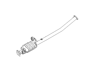 Kia 286501F410 Center Exhaust Pipe