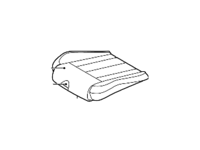 Kia 88160J6040ECJ Front Cushion Covering Left