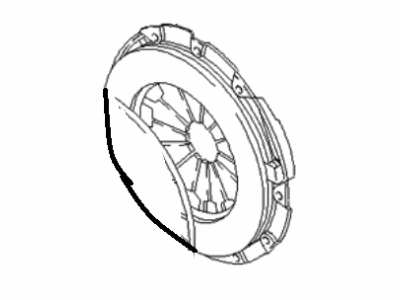 Kia 0K01316410A Cover Assembly-Clutch