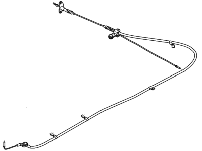 Kia 597703E100DS Cable Assembly-Parking B