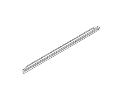 Kia 0K01259810 WEATHERSTRIP-Glass Out, LH