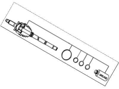 Kia 495914D750 Joint Set-Outer, LH