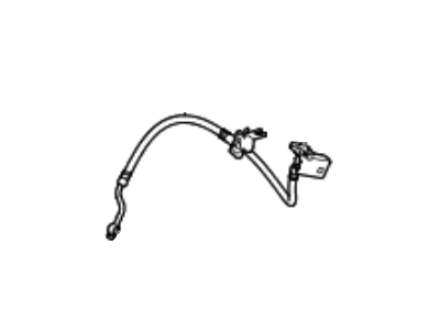 Kia 58732D3000 Brake Front Hose, Right