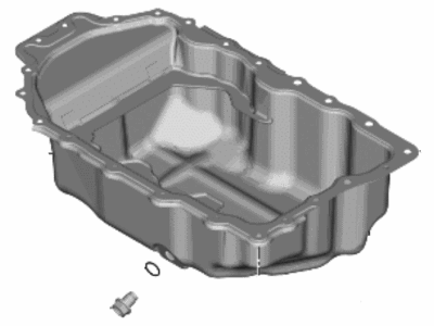 Kia 215102S001 Pan Assembly-Engine Oil
