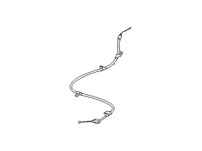 Kia 597703W200 Cable Assembly-Parking Brake