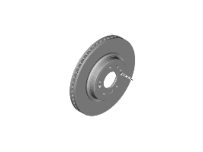 Kia 51712G9200 Disc-Front Wheel Bra