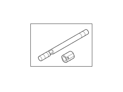 Hyundai 43880-39300 Shaft Assembly-Control