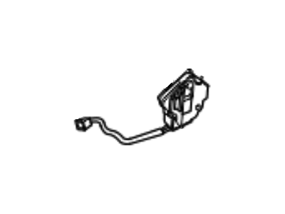 Kia 0K2A272311B Lock, Right