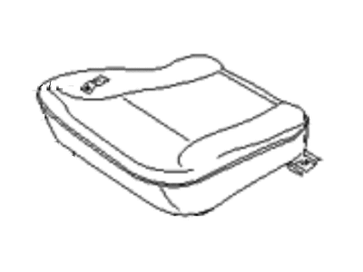 Kia 0K2AA57160B75 Cushion-FSEAT, LH