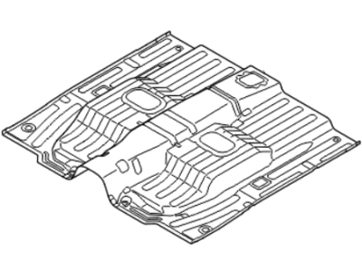 Kia 65112E4000 Panel-Center Floor