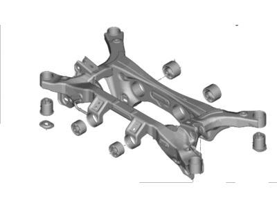 Kia 55405N9050 CROSSMEMBER-RR