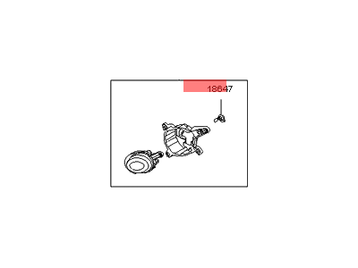 Kia 1864727009 Bulb